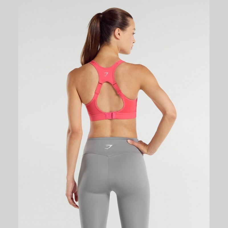 Sujetador Deportivo Gymshark Open Back Entrenamiento Rosas | 29GQWEUCS
