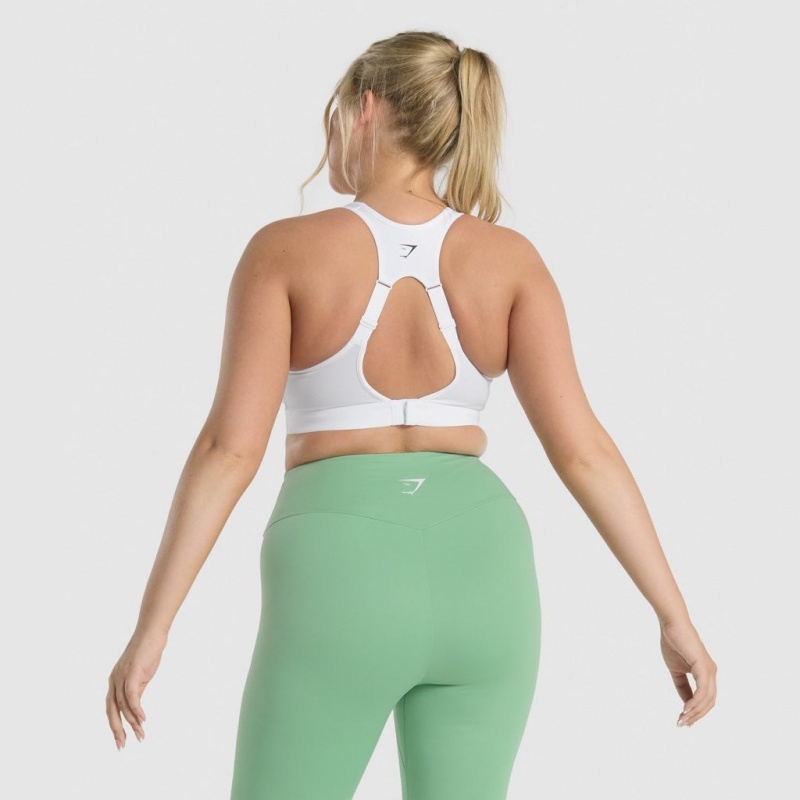 Sujetador Deportivo Gymshark Open Back Entrenamiento Blancas | 73AWMZRIJ