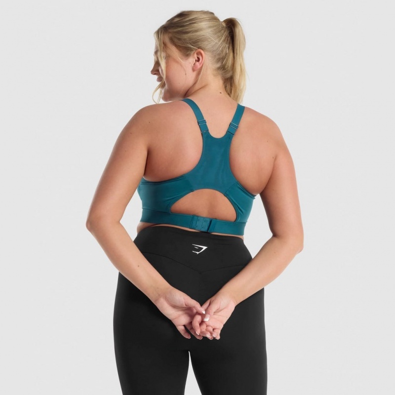 Sujetador Deportivo Gymshark Racer Back Entrenamiento Teal | 20AVFCTRL