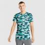 Teal Print